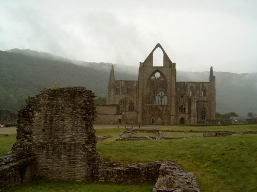 The ruines of Tintern Abbey - South Wales. Picture taken July 2003