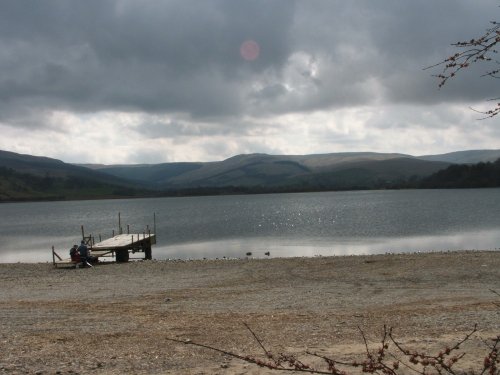 Semmerwater lake in the Dales April 06