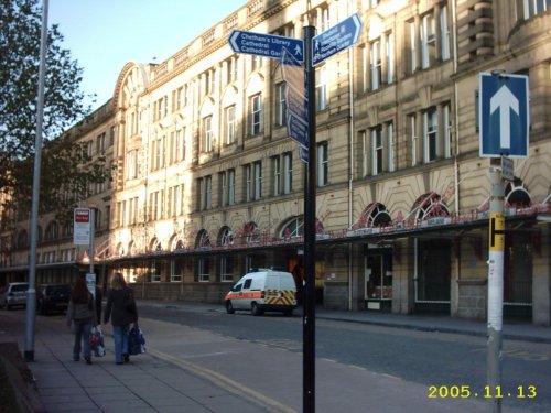 Victoria Station, Manchester.