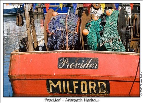 Fishing boat - Arbroath Harbour