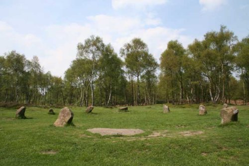 Nine Ladies Stone Circle, Stanton Moor, Derbyshire