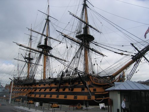 HMS Victory in Portsmouth