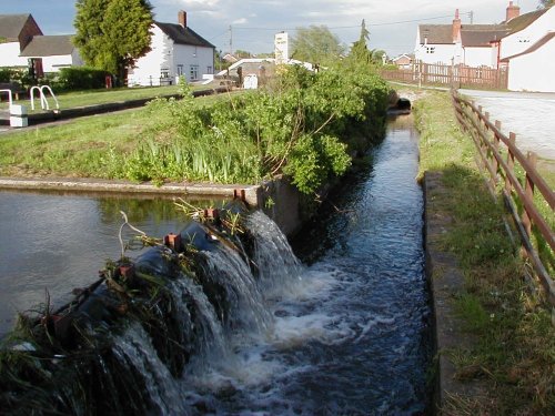 Trent and Mersey canal, Alrewas, Staffordshire.