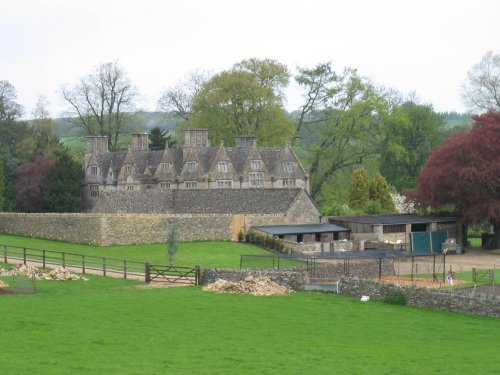 Near Lower Slaughter, Gloucestershire. In the Cotswolds