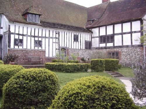 Anne of Cleves House in Lewes, East Sussex. Taken in 2005.