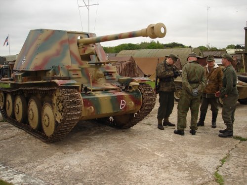 The Germans at Yorkshire Air Museum, Elvington, North Yorkshire.