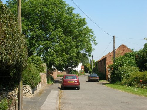 Normanby-by-Spital. Lincolnshire.
Church Lane.