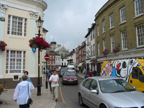 The Cornmarket at Romsey, Hampshire