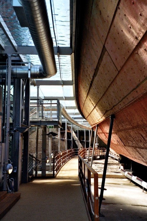 Bristol - SS Great Britain, under water