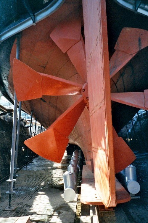 Bristol - SS Great Britain, under water