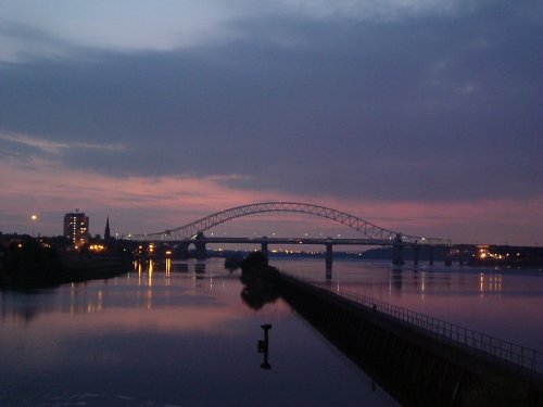 Runcorn Widnes Bridge.