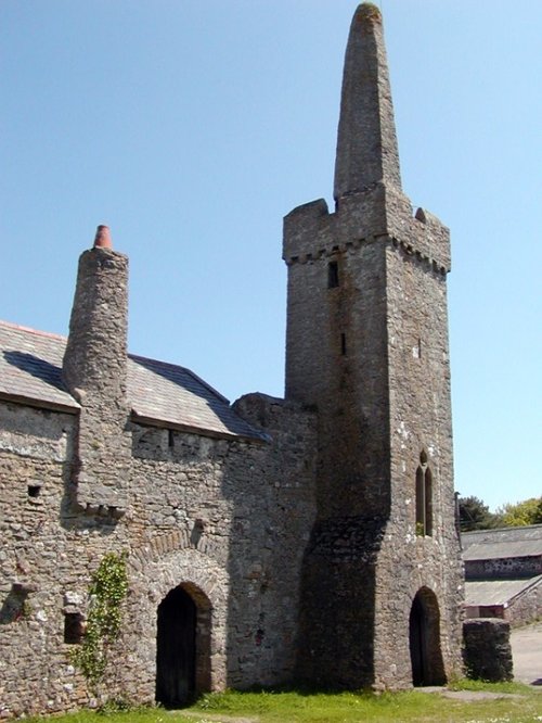 Caldey Island Old Priory in South Wales