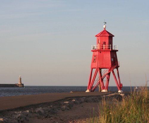 The Groyne AT THE LITTLE HAVEN BEACH IN SOUTH SHIELDS