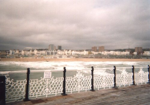 Brighton - a view from the Brighton Pier