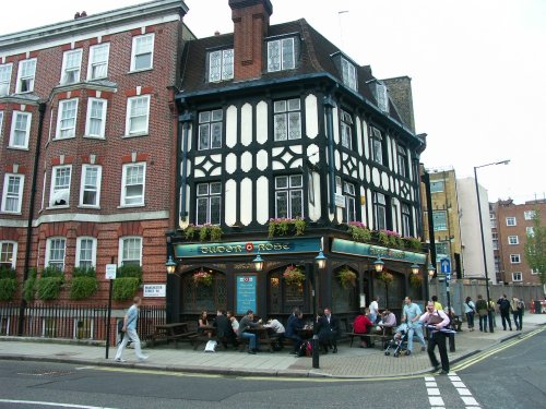 Feel London at a local pub.  Taken Sept. 2004