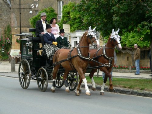 Wedding party in Broadway