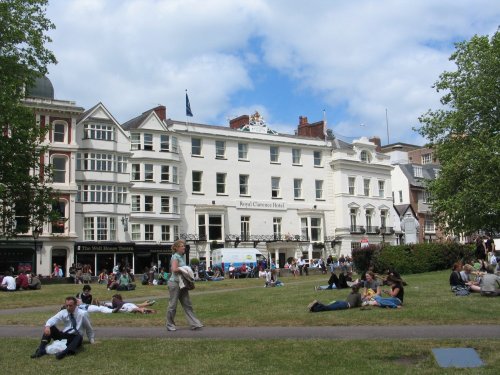 Exeter, Devon. Royal Clarence Hotel