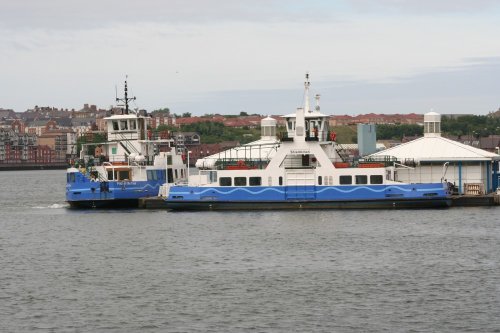 The Ferry landing at the Mill Dam.