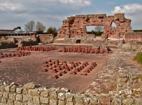 Wroxeter Roman City (Viriconium) in Shropshire