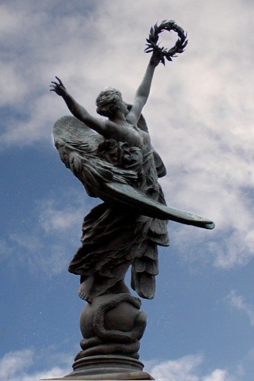 War memorial, Hadfield in Derbyshire