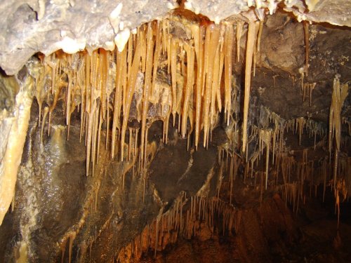 Treak Cliff Cavern, Derbyshire