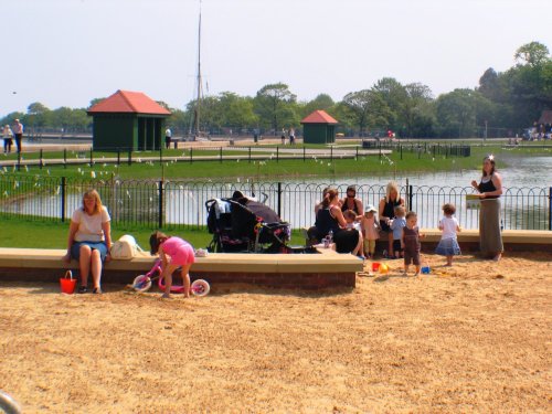 Maldon, Essex.  Another view of the Sand pit area