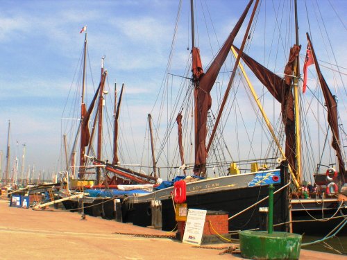 Maldon, Essex.  Hythe Quay