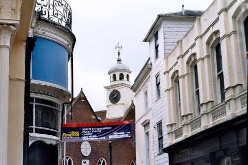 Tunbridge Wells - The Pantiles and Church of King Charles the Martyr