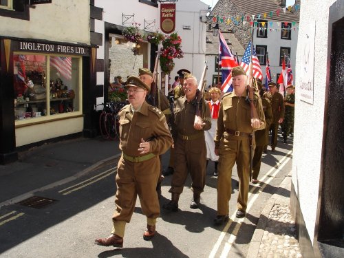 A WW2 Event, at Ingleton, North Yorkshire.