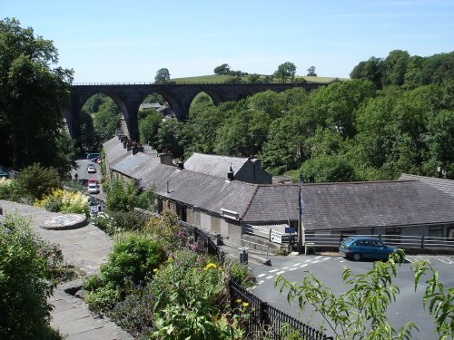 A picture of Ingleton Village, North Yorkshire.