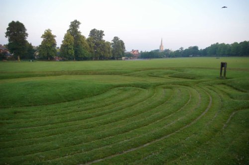 Maze on Saffron Walden Common, Saffron Walden, Essex