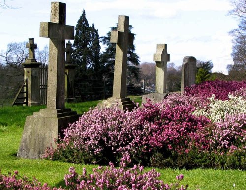 Calke Abbey, Derbyshire. Churchyard