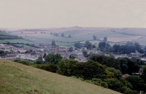 Cerne Abbas in 1973.