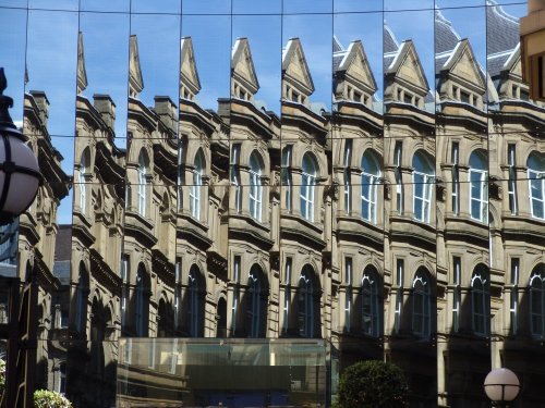 Reflections in Leeds, West Yorkshire