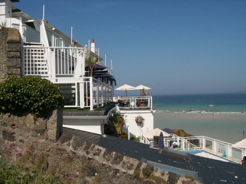 Hotel at St Ives, Cornwall