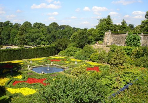 Gardens at Lyme Park, Cheshire