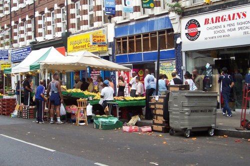 North End Road Market, Fulham Broadway