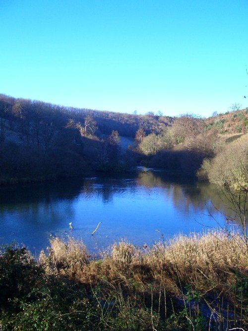 Peaceful Lake (Swanbourne) in Arundel, West Sussex