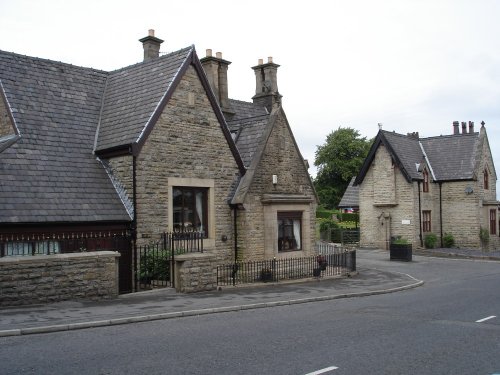 The Entrance to Whithall Cemetry, Darwen, Lancashire.