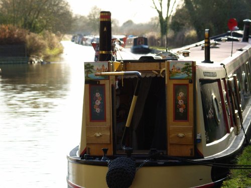 Oxford Canal at Lower Heyford, Oxon.