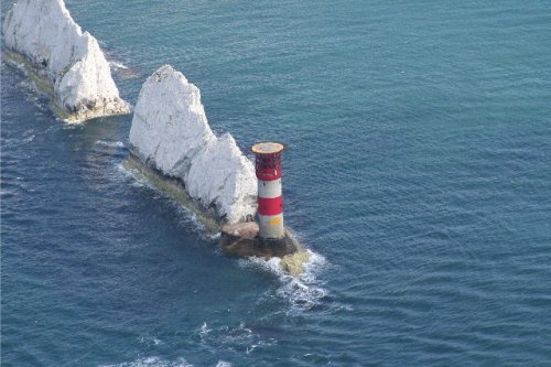 Aerial Photograph of the Needles, Isle of Wight