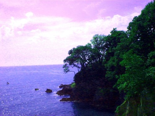 cove at Dartmouth, Devon