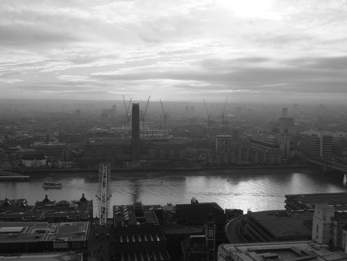 The Thames from St. Paul's Cathedral, London