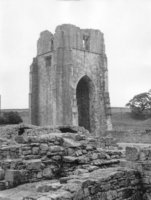 Shap Abbey, near the village of Shap in Cumbria, taken in 1963