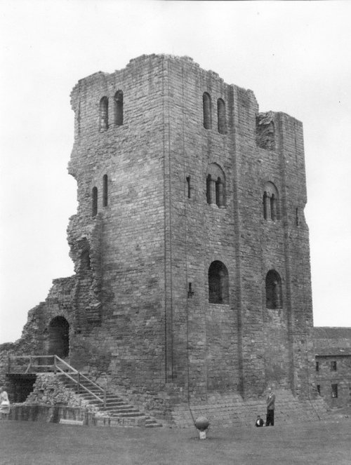 Scarborough Castle taken in 1963