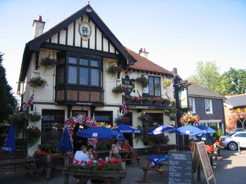 Mailmans Arms pub in Lyndhurst, New Forest, Hampshire.