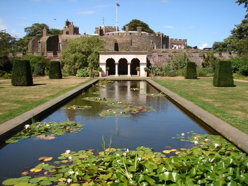 The Queen Mothers' Garden, Walmer Castle. Walmer, Kent.