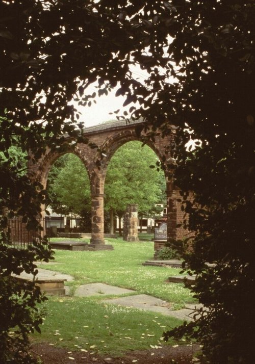 Remains of
Medieval Church
Stoke-on-Trent, Staffordshire
