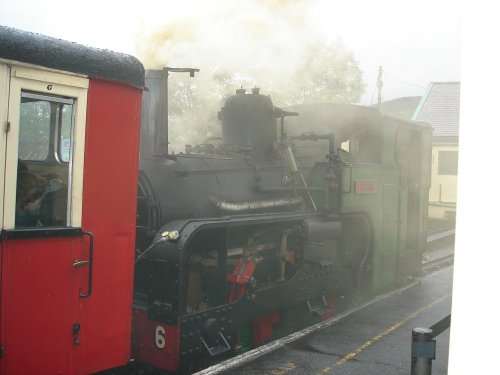 A picture of the Snowdon Mountain Railway, Llanberis, North Wales.