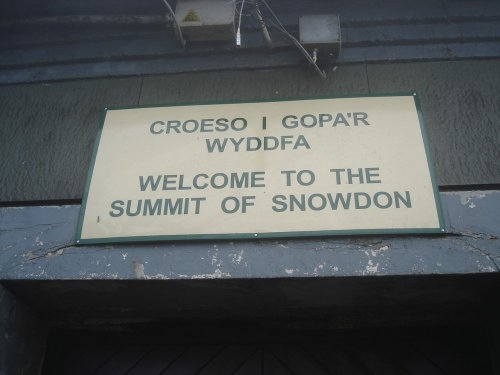 The Summit of Mount Snowdon, Llanberis, North Wales.